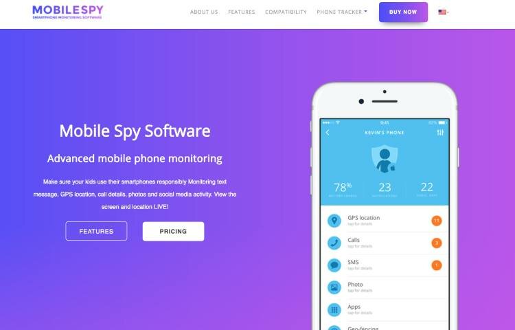 mobilespy website